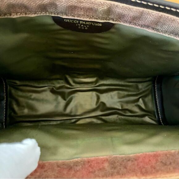 GUCCI Suede Leather Clutch-Crossbody/ShoulderโBagโ๐ผโBrown - Picture 15 of 16